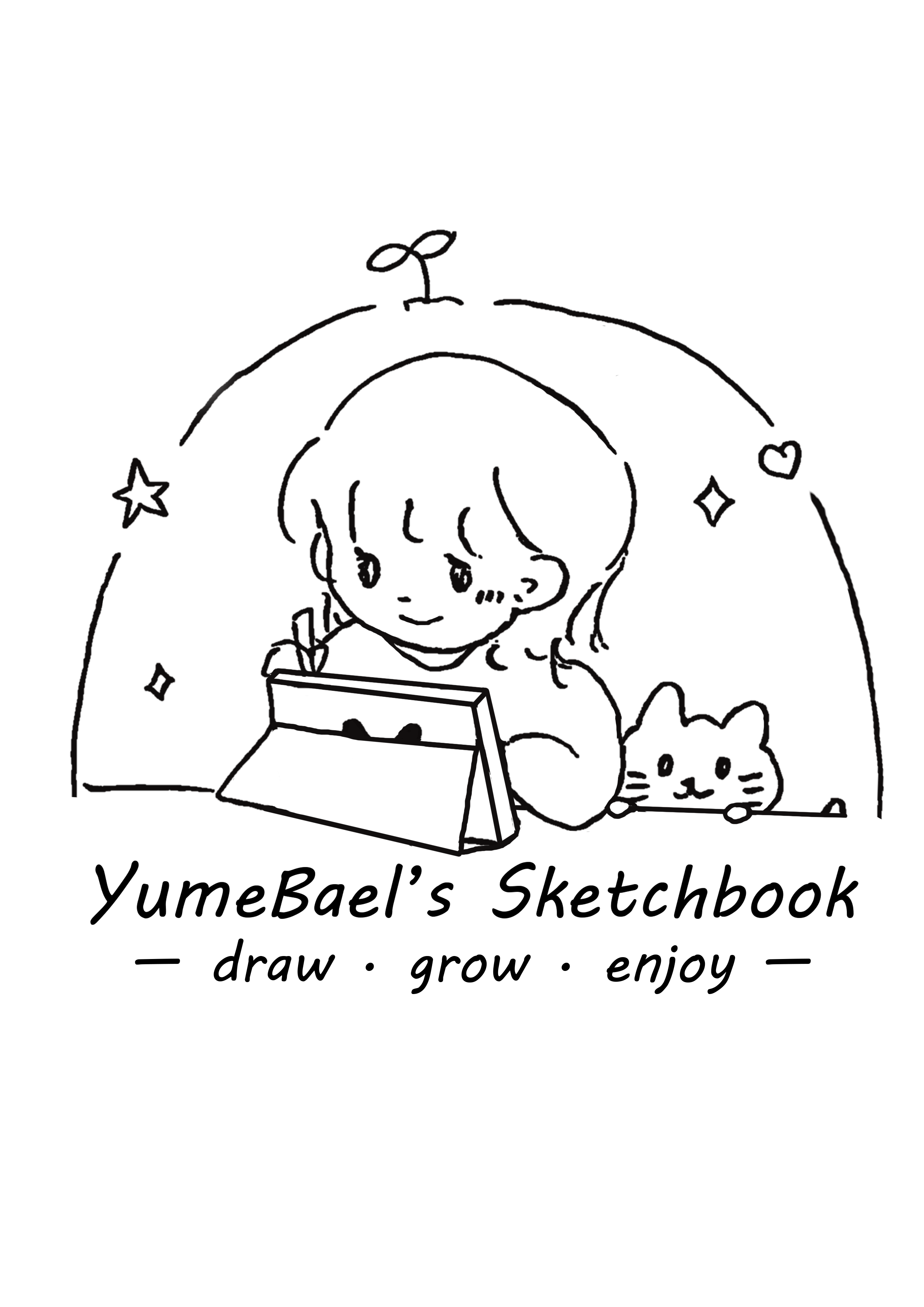 YumeBael Sketchbook logo